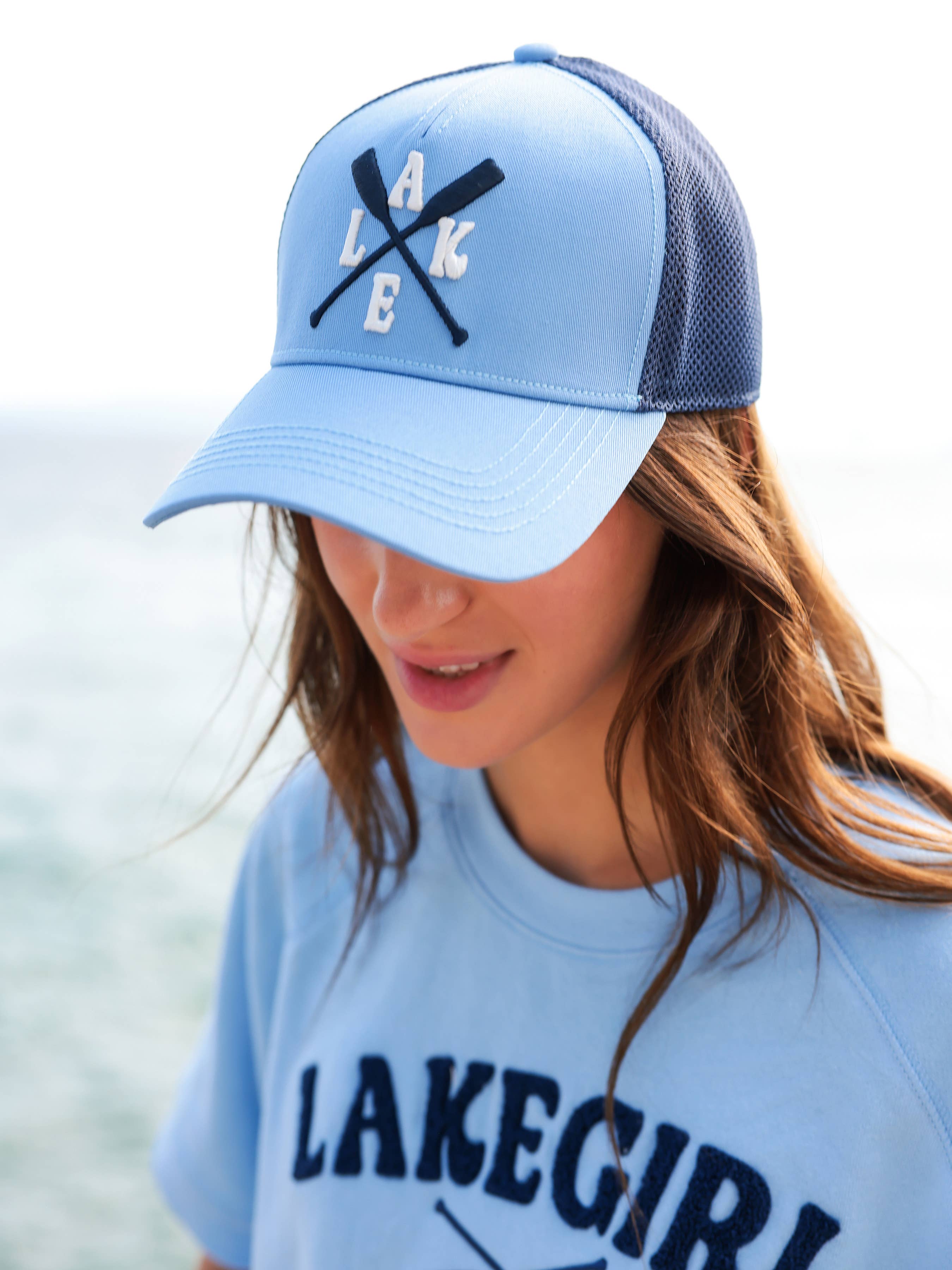 "LAKE" TRUCKER HAT-How Cute is That? Boutique