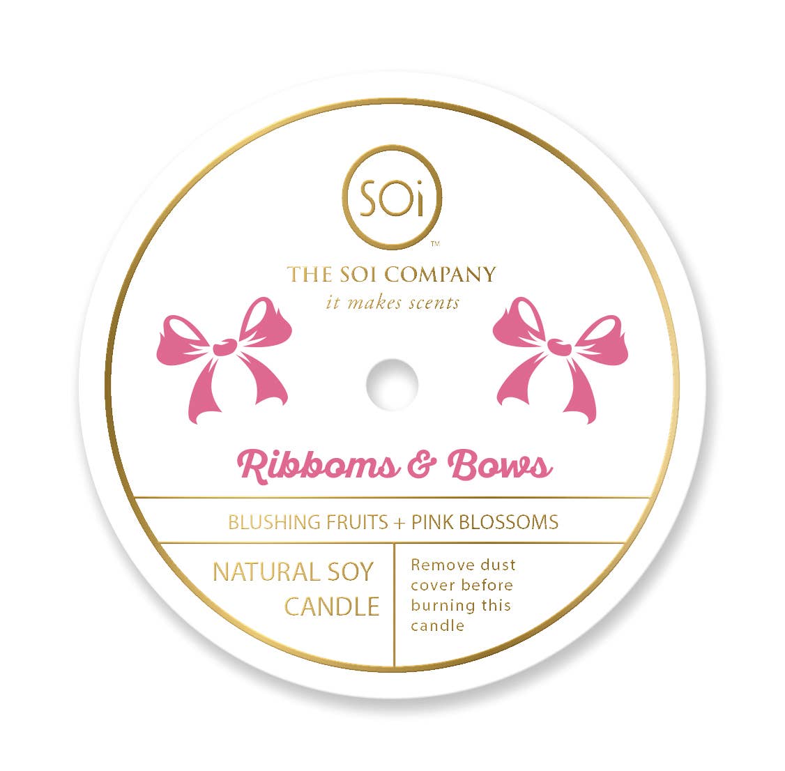 Ribbons & Bows Valentine's Icon 12oz Candle-How Cute is That? Boutique