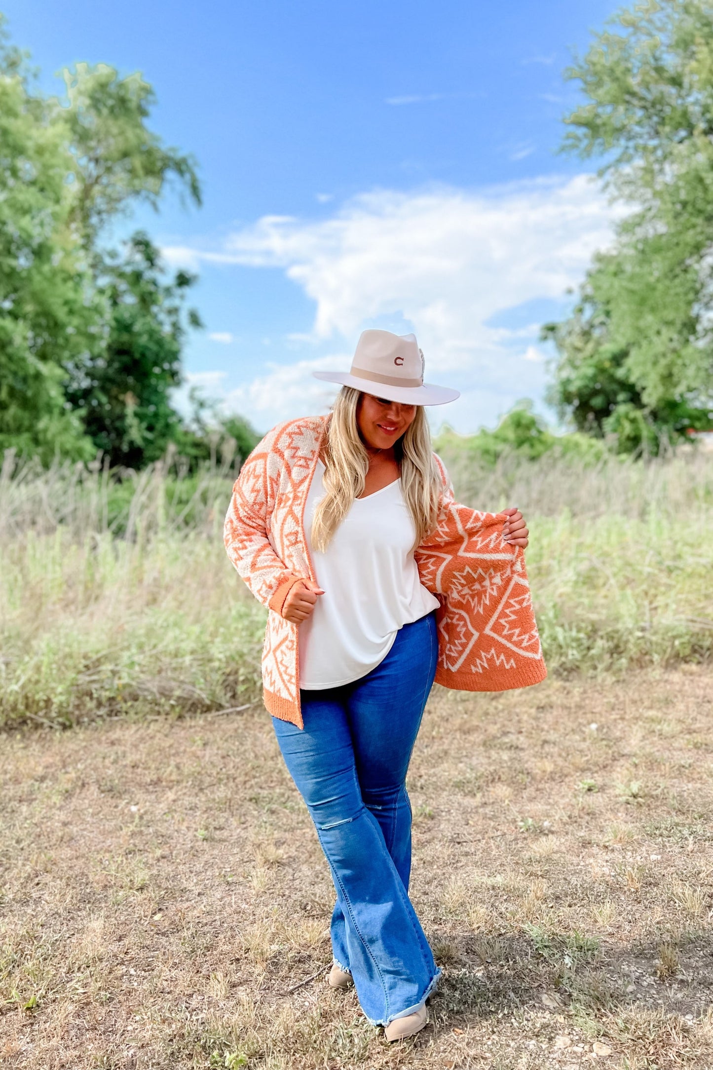 AZTEC REVERSIBLE CARDIGAN in SANTA FE