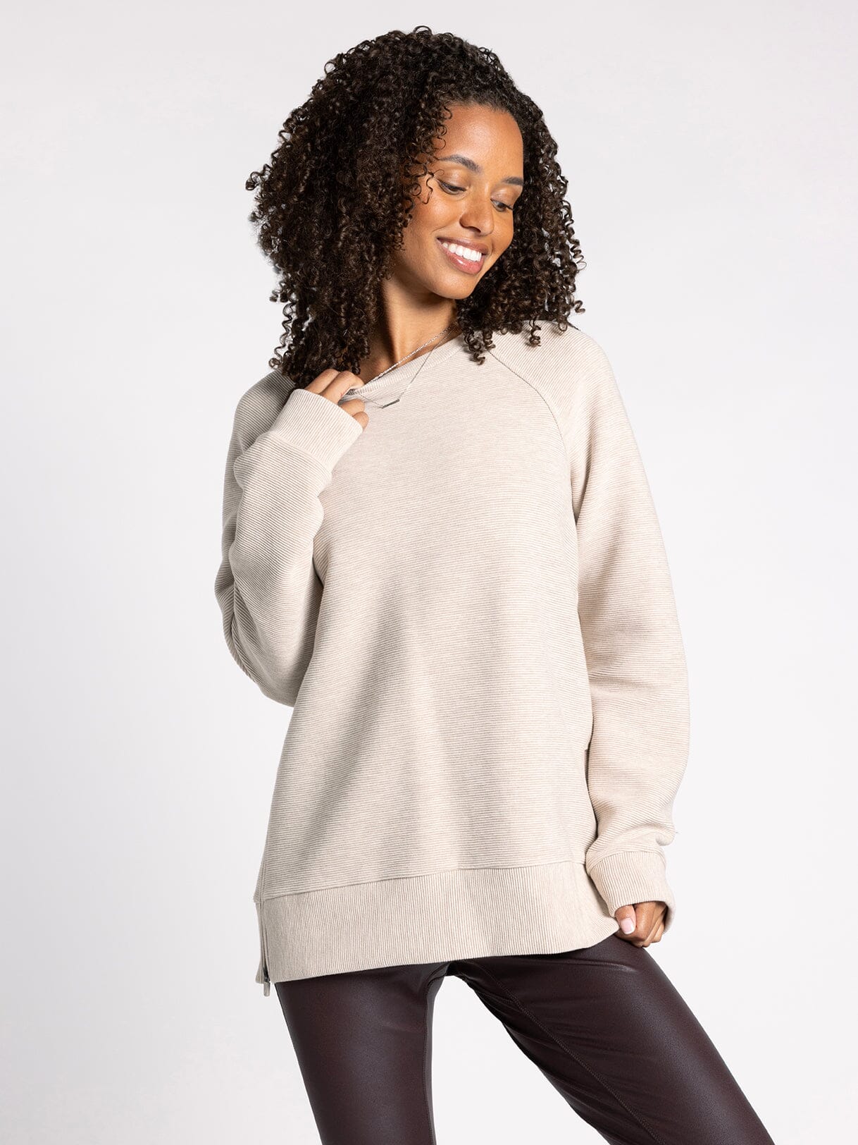 Maggie Crewneck Top-How Cute is That? Boutique