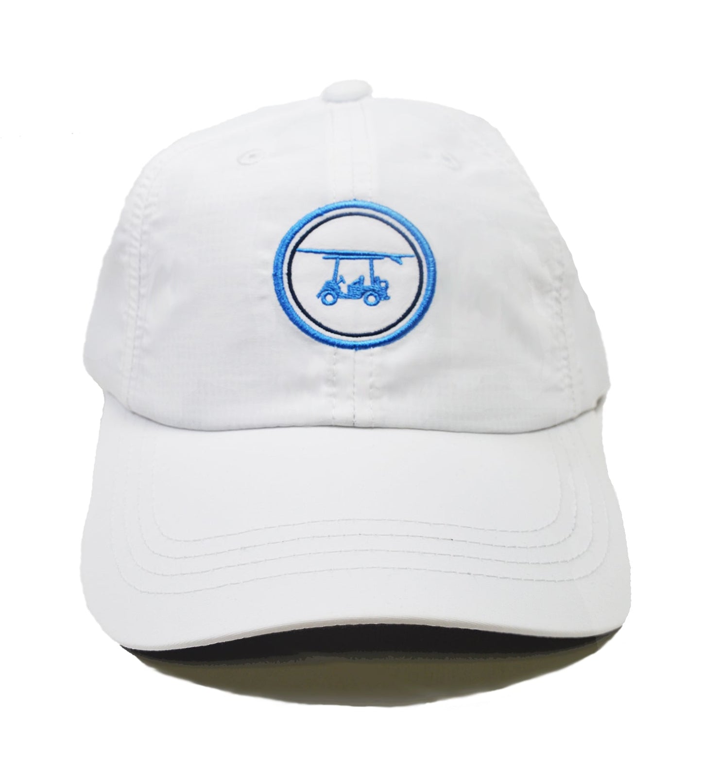 Bald Head Blues Performance Hat - White