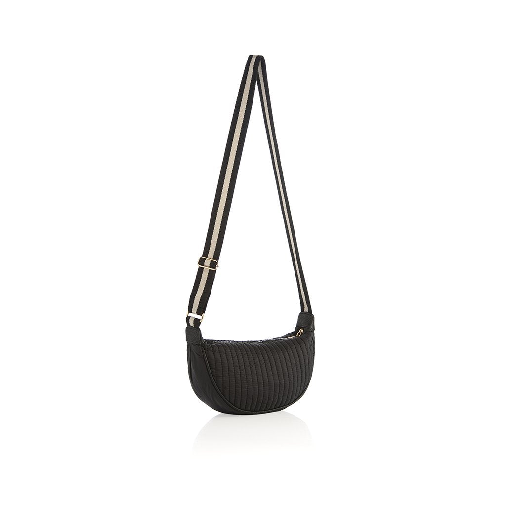 SHIRALEAH EZRA QUILTED NYLON CROSS-BODY