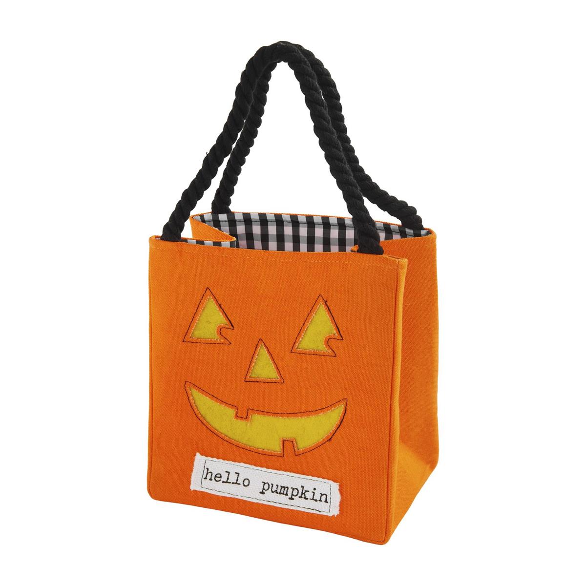 PUMPKIN LIGHT UP CANDY BAG