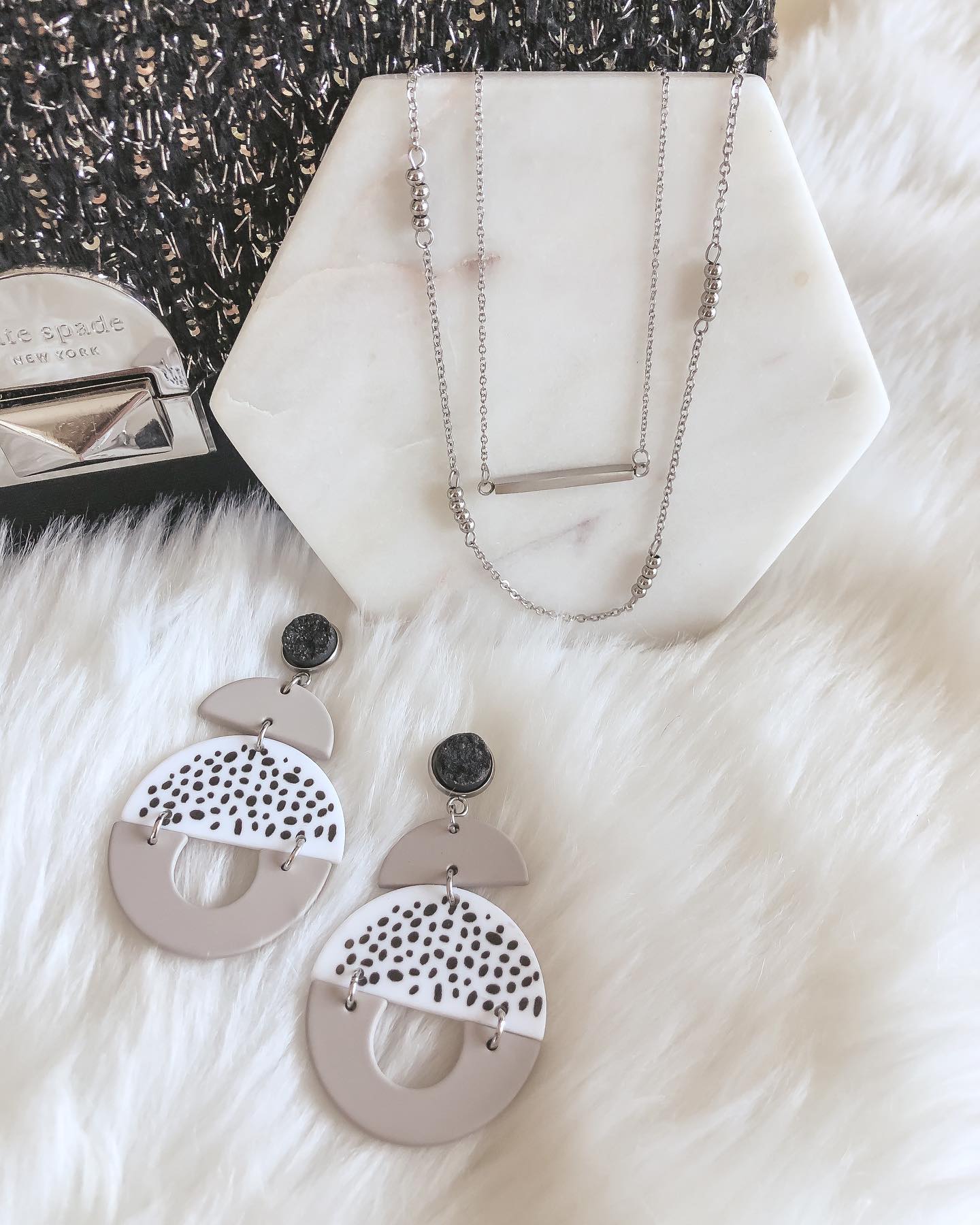 Nixie Collection - Silver Necklace-How Cute is That? Boutique