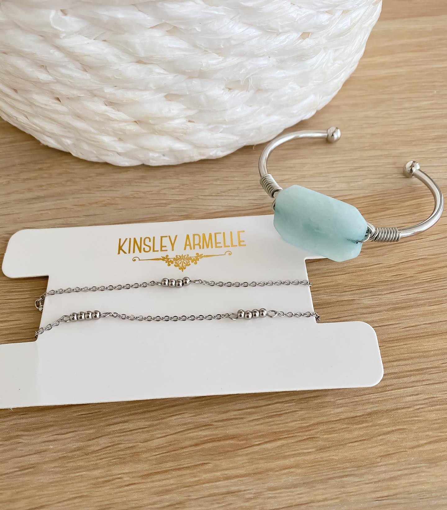 Nixie Collection - Silver Necklace-How Cute is That? Boutique