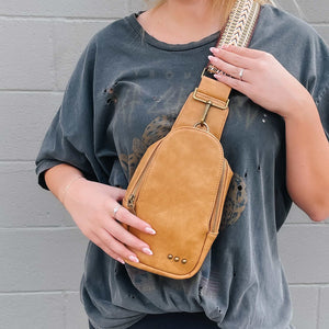 JORDAN CROSSBODY SLING BAG-How Cute is That? Boutique