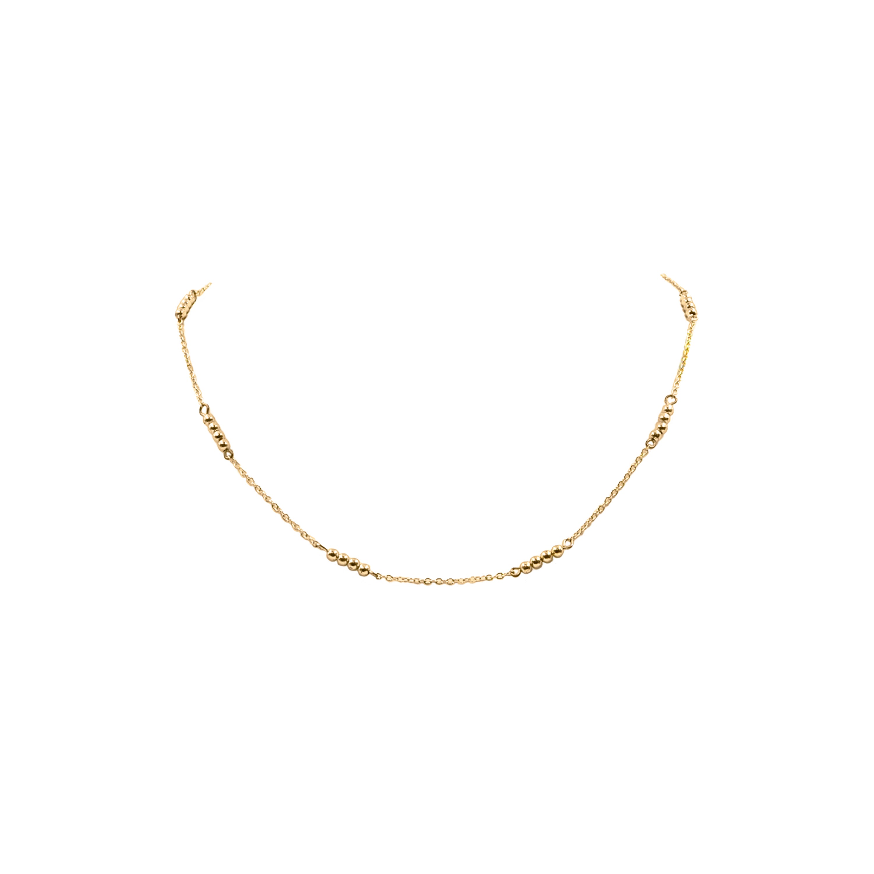 Nixie Collection - Gold Necklace-How Cute is That? Boutique
