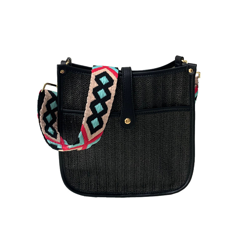 Leather Messenger Purse