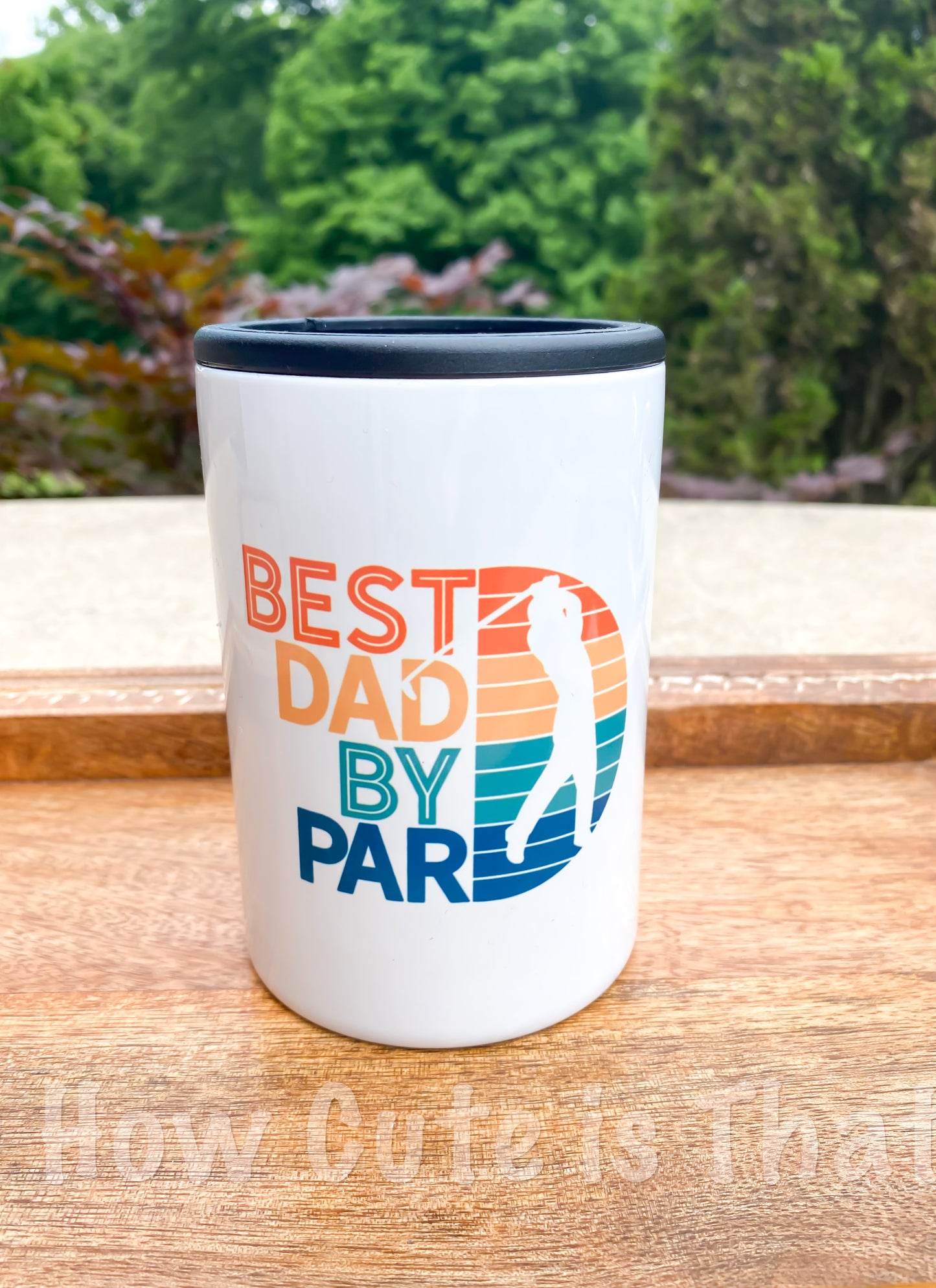 Best Dad by Par Can Cooler