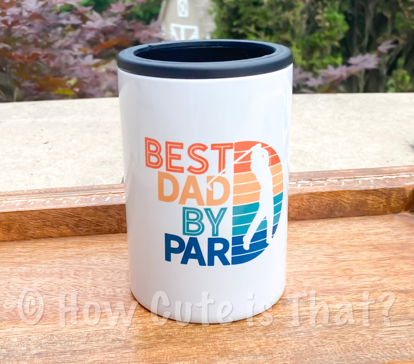 Best Dad by Par Can Cooler