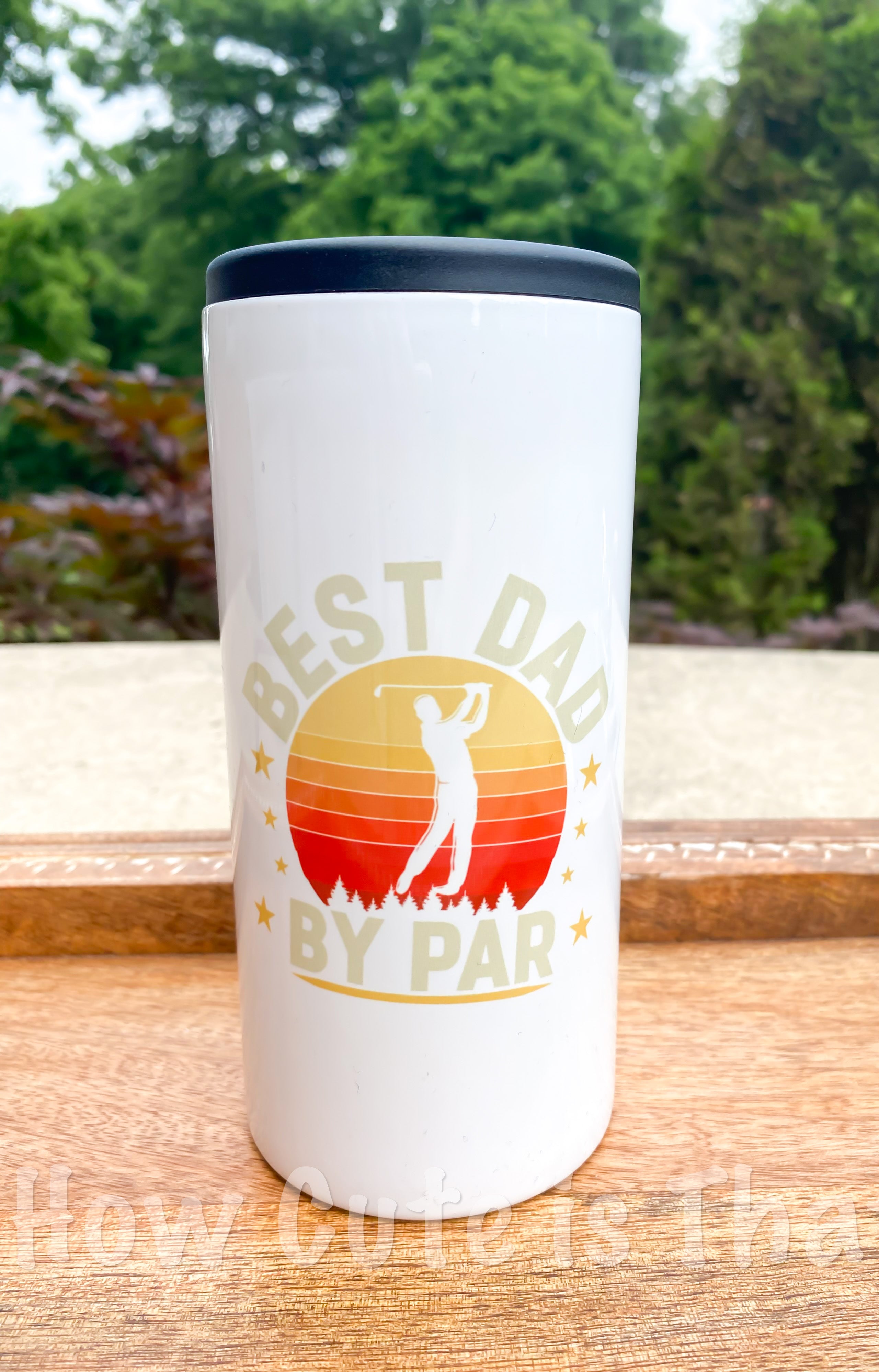 Best Dad by Par Can Koozie-How Cute is That? Boutique