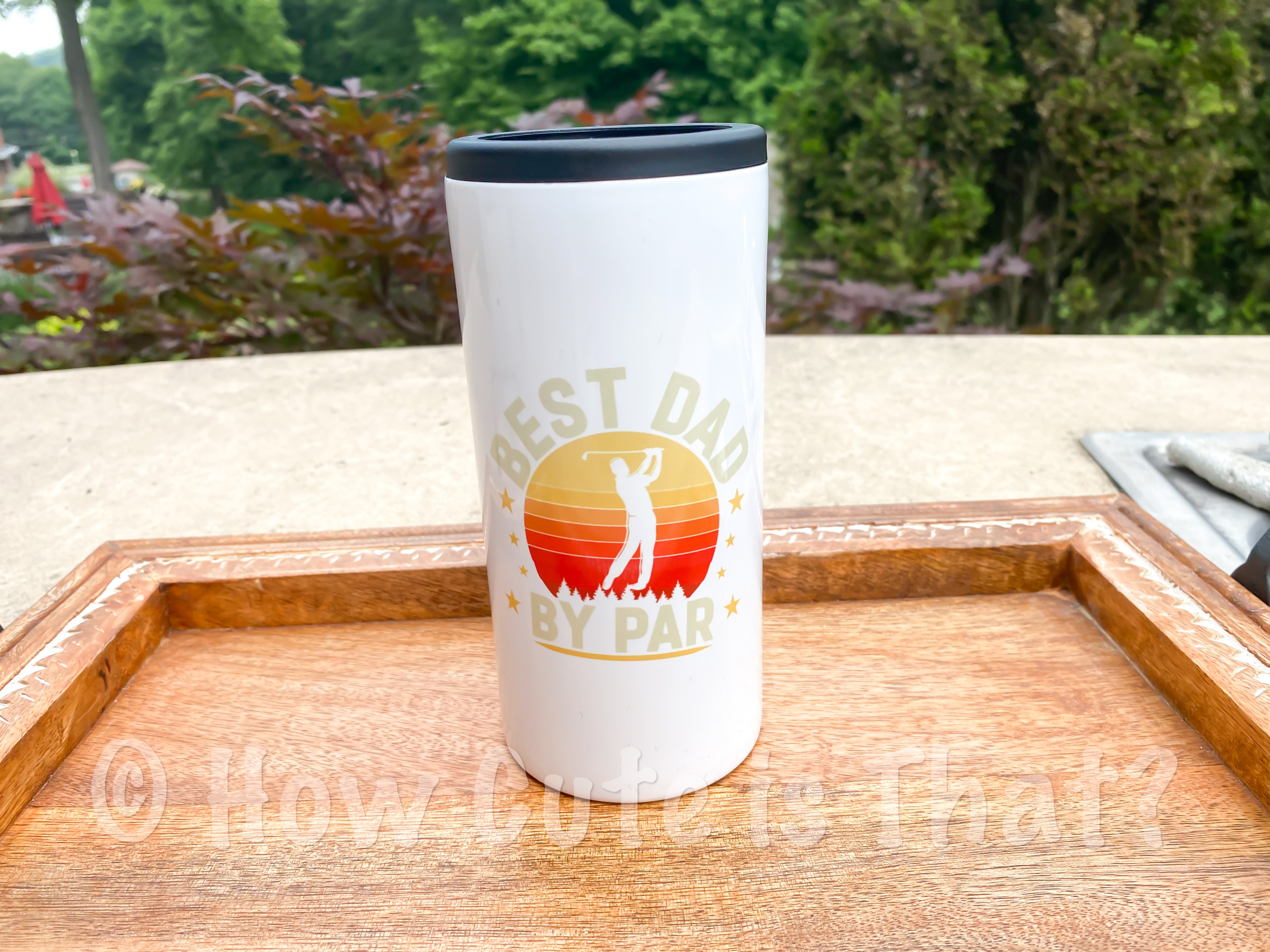 Best Dad by Par Can Koozie-How Cute is That? Boutique