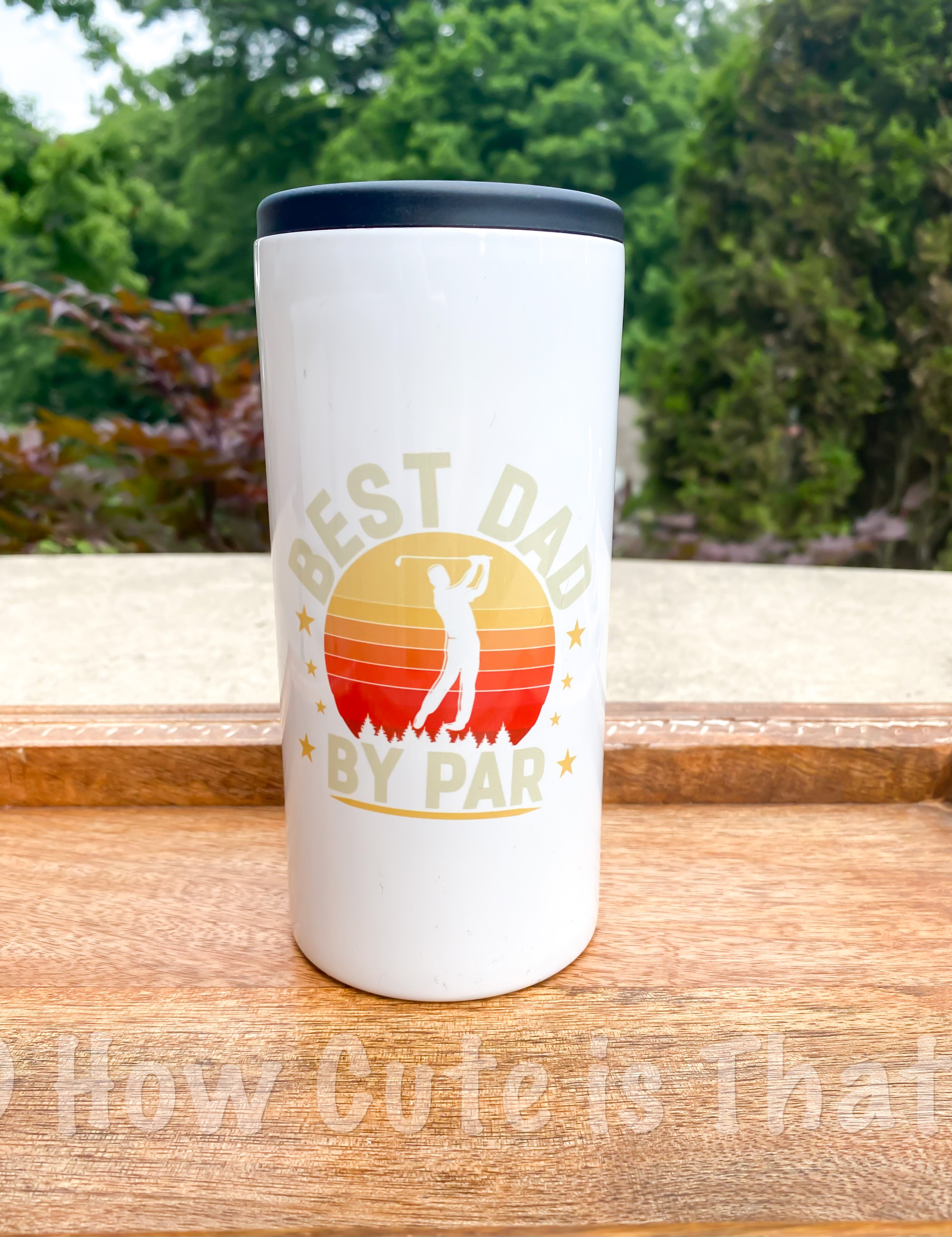 Best Dad by Par Can Koozie-How Cute is That? Boutique