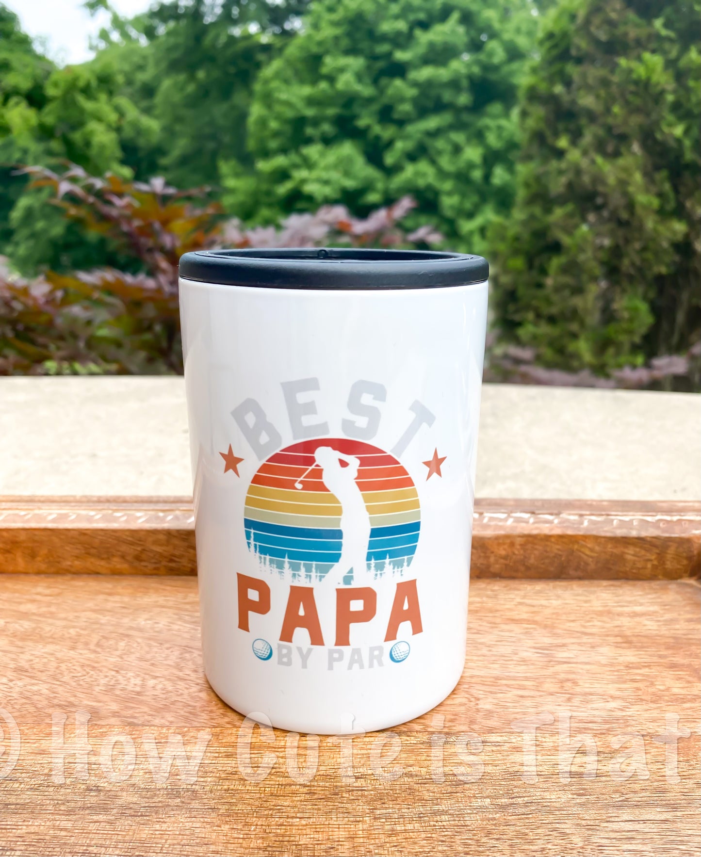 Best Papa by Par Can Cooler