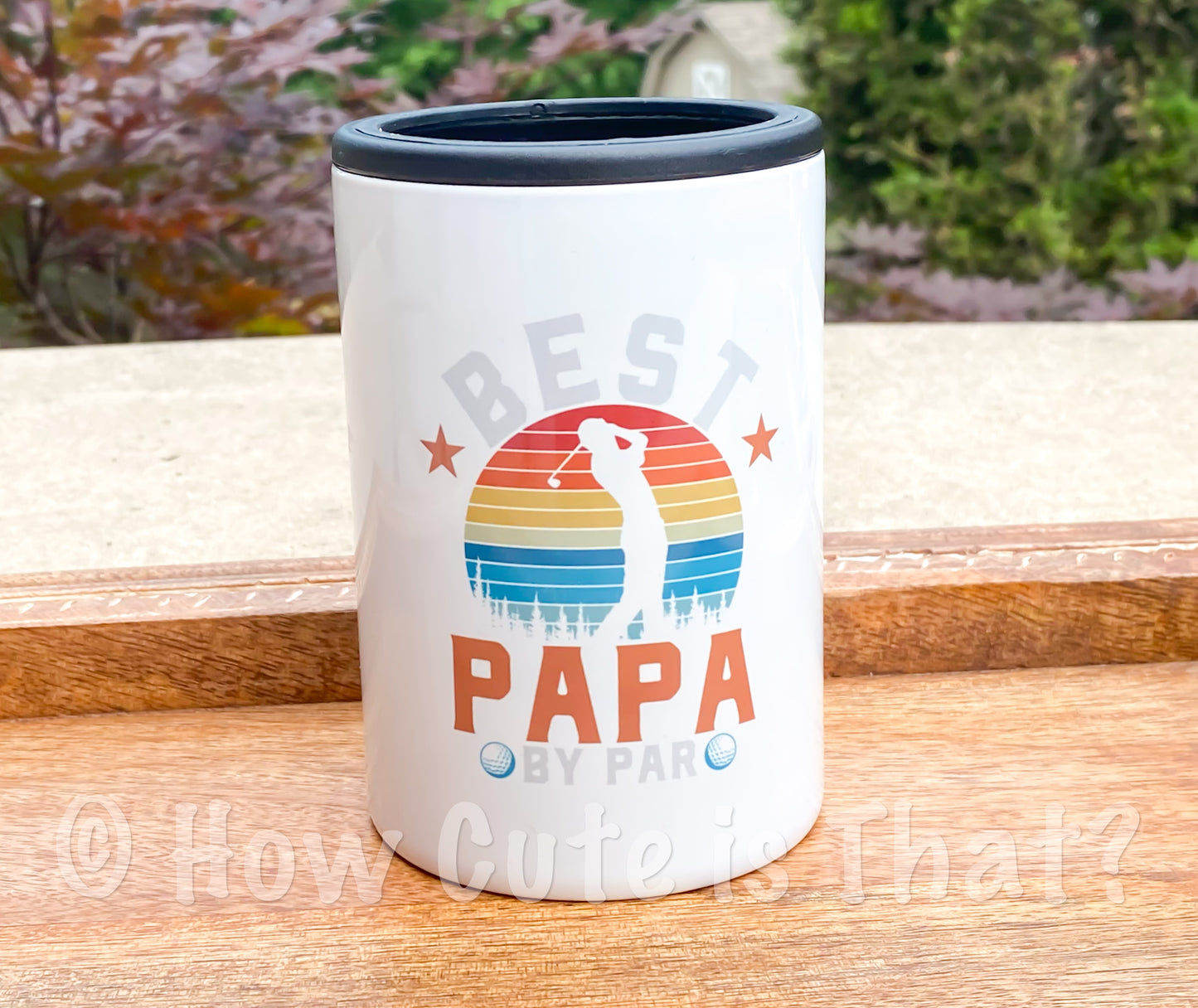 Best Papa by Par Can Cooler