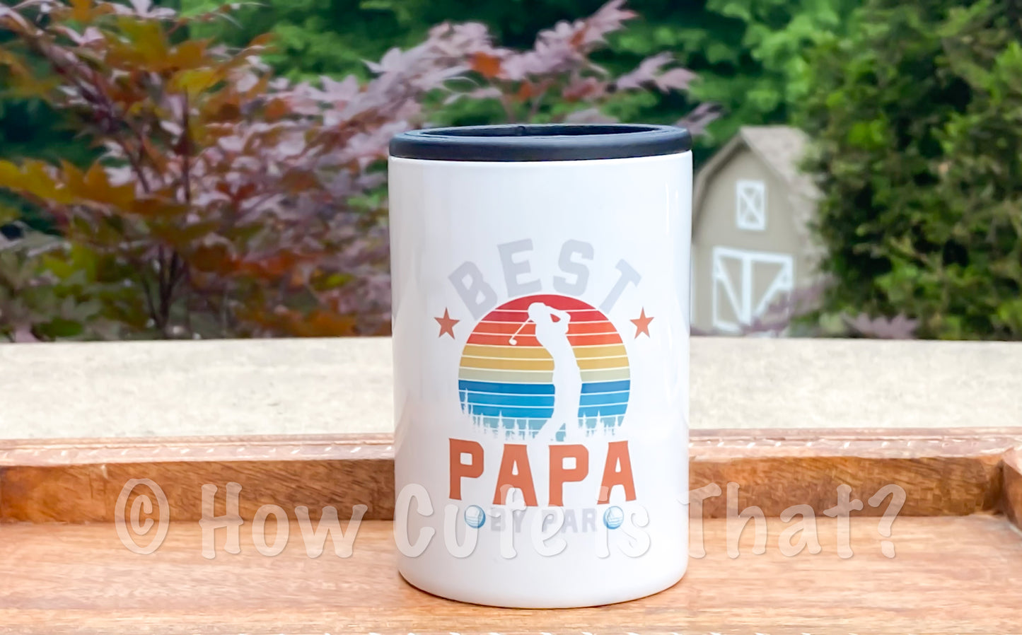 Best Papa by Par Can Cooler
