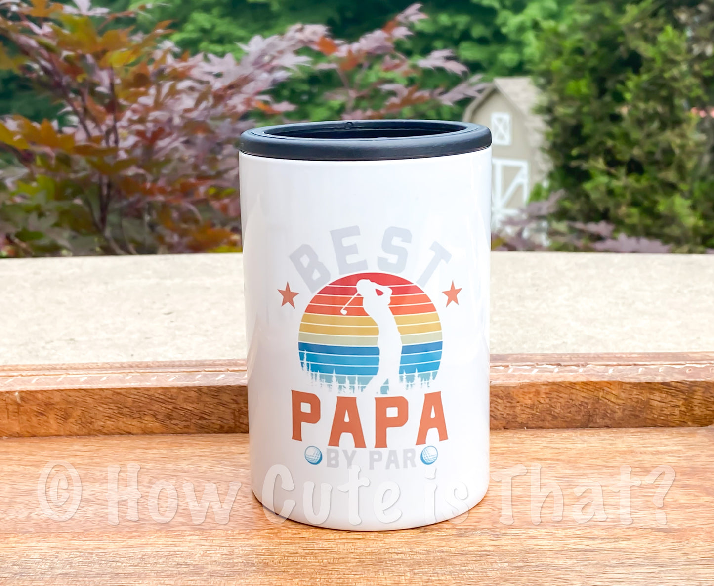 Best Papa by Par Can Cooler