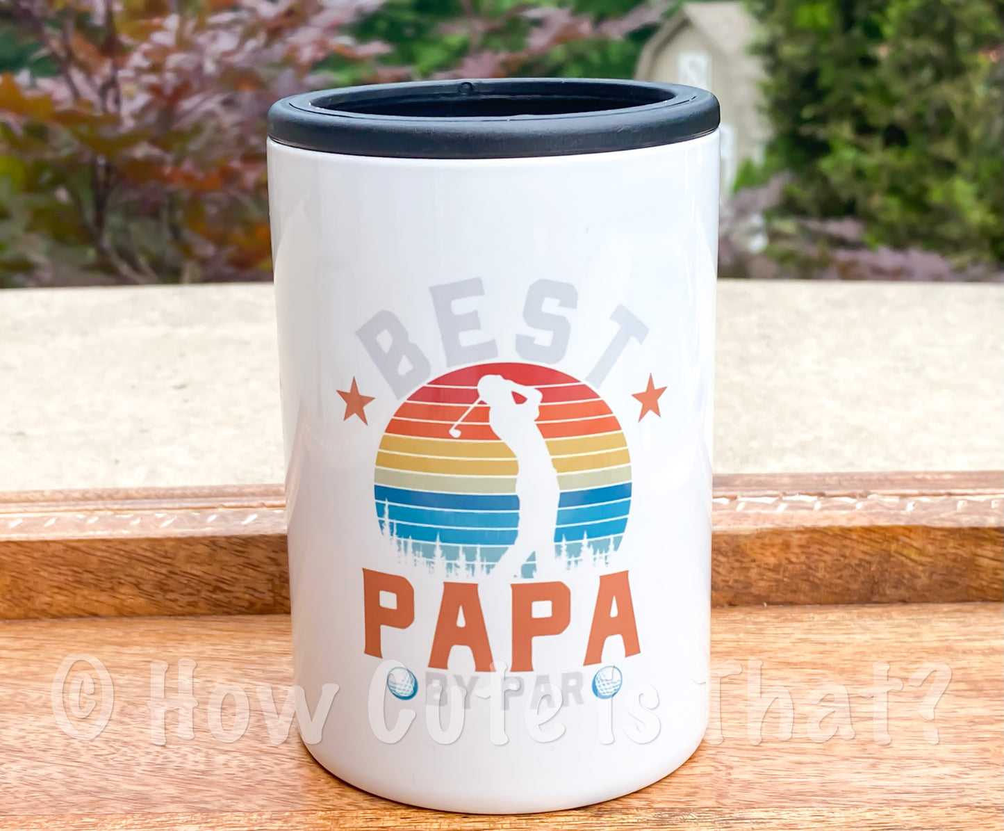 Best Papa by Par Can Cooler