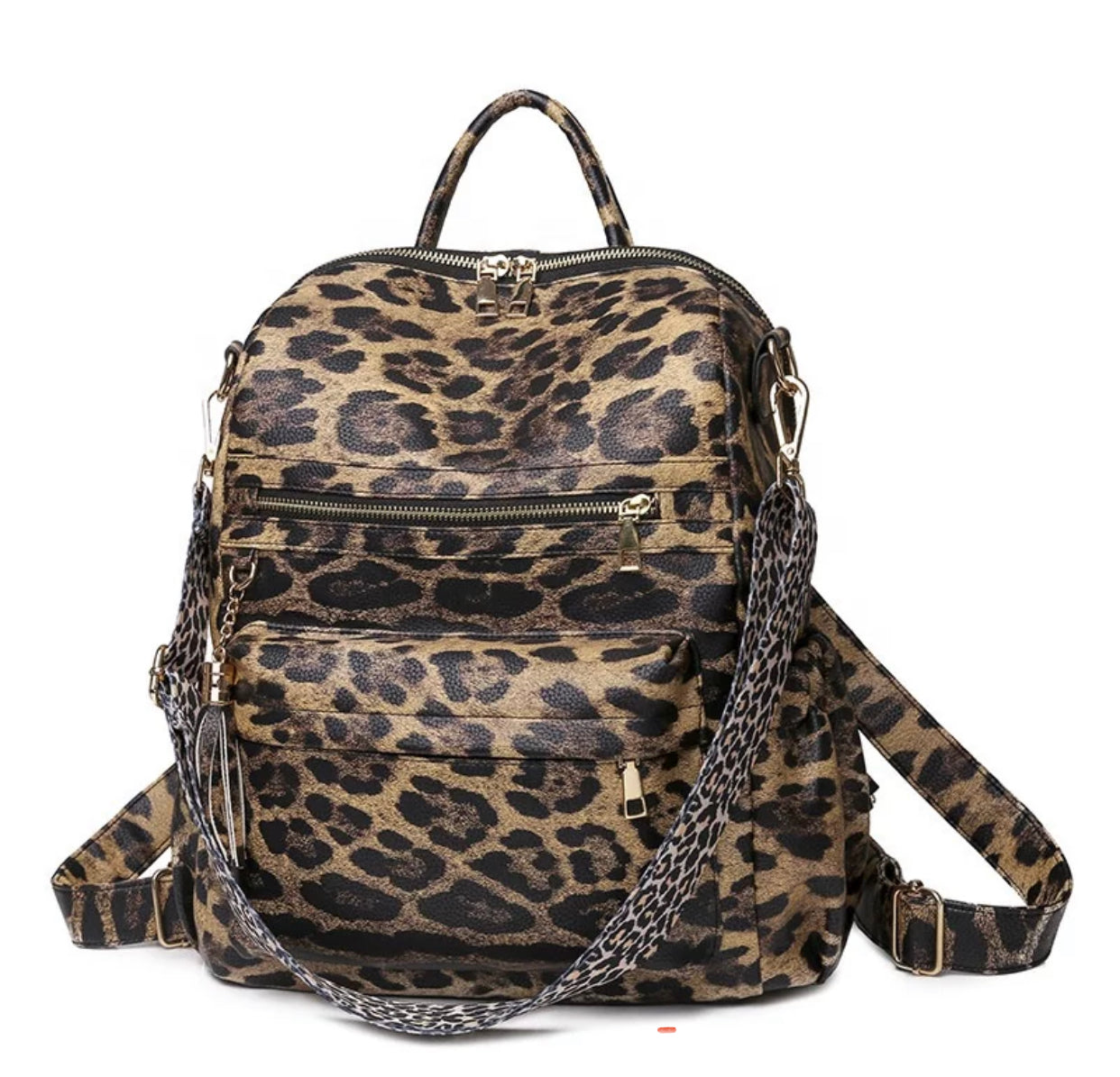 Leather Backpack Purse