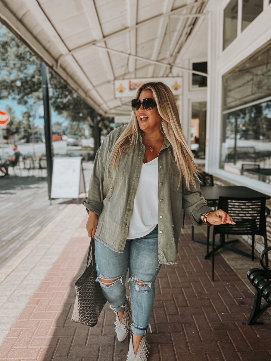SCOUT Shacket-How Cute is That? Boutique