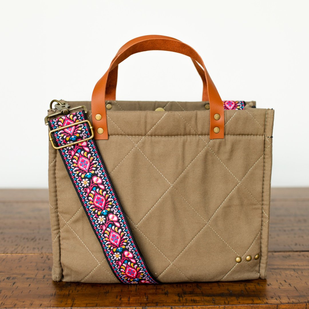PS CROSSBODY TOTE BAG IN OLIVE