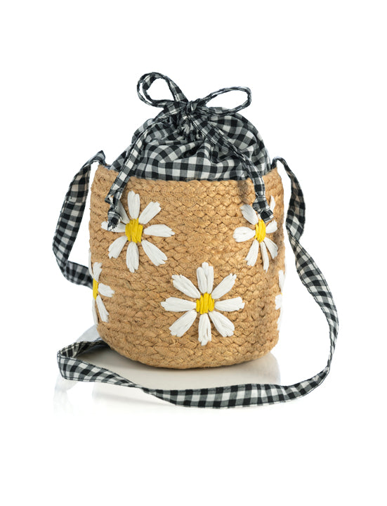 DAISY MINI BUCKET BAG-How Cute is That? Boutique