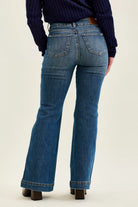 High Waist Flare Denim- PETITE-How Cute is That? Boutique
