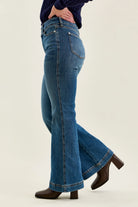 High Waist Flare Denim- PETITE-How Cute is That? Boutique