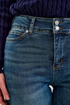 High Waist Flare Denim- PETITE-How Cute is That? Boutique
