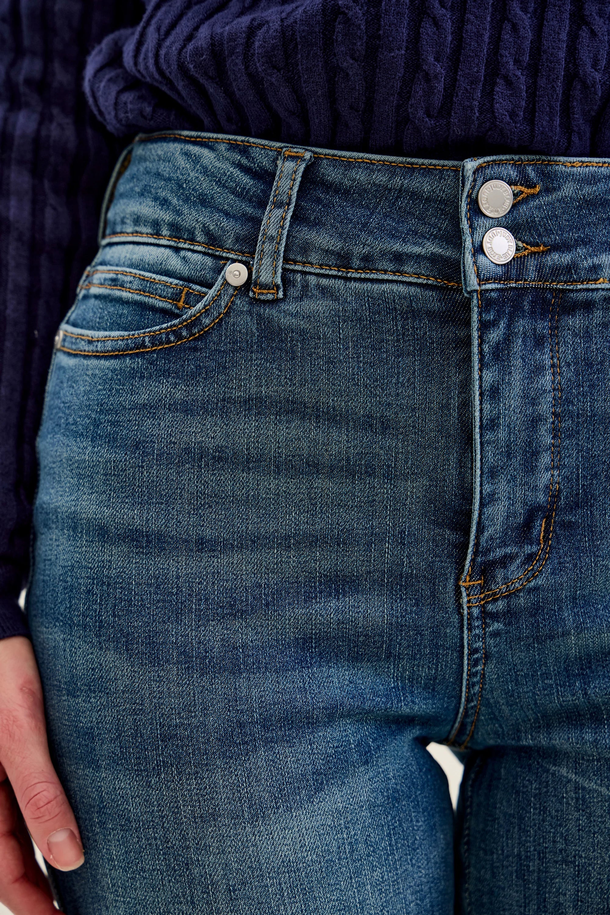 High Waist Flare Denim- PETITE-How Cute is That? Boutique