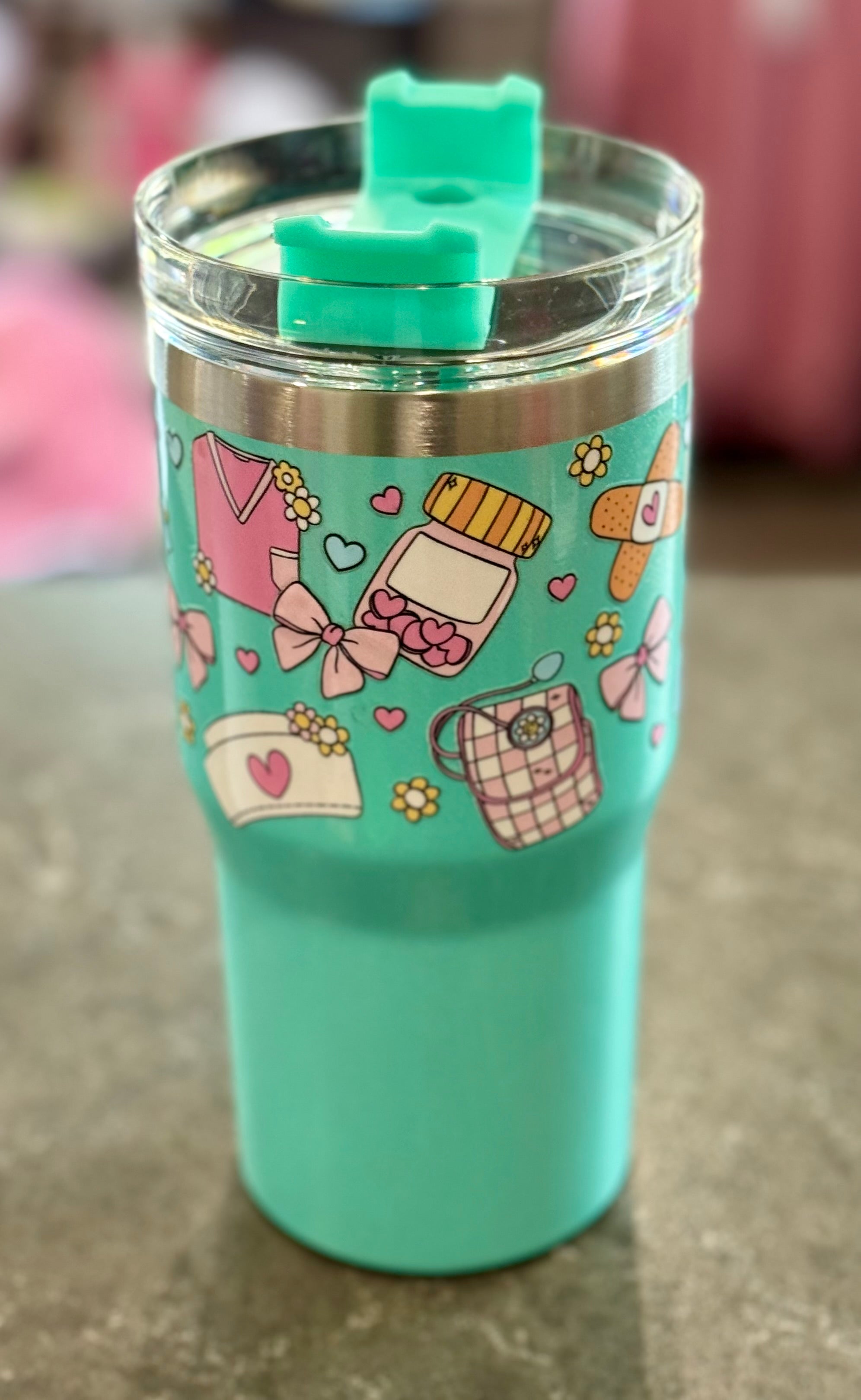 Nurse Tumbler 20oz-How Cute is That? Boutique