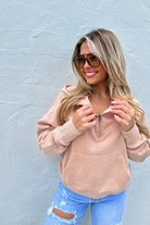 Easy Does It Pullover Hoodie Sweatshirt-How Cute is That? Boutique