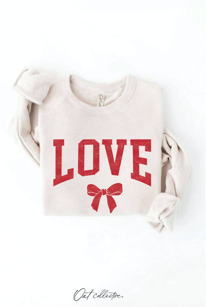LOVE BOW  Graphic Sweatshirt