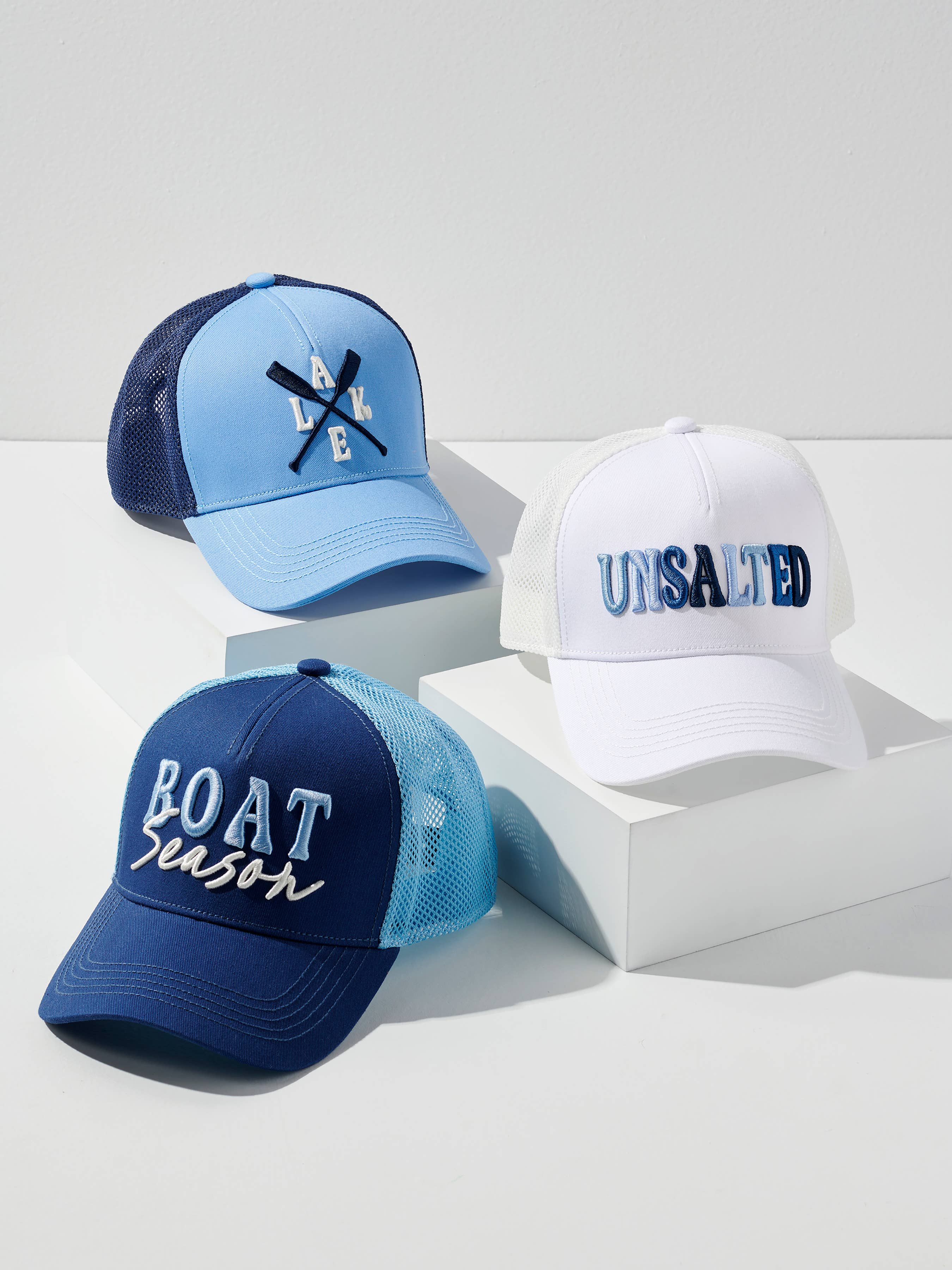 "LAKE" TRUCKER HAT-How Cute is That? Boutique