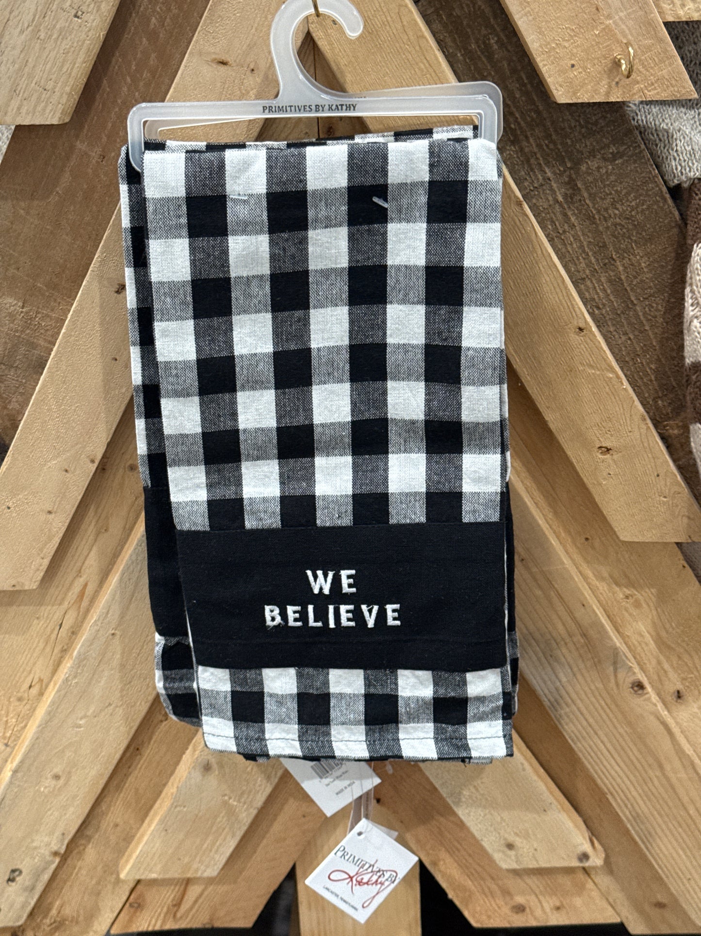 We Believe Christmas Kitchen Towel