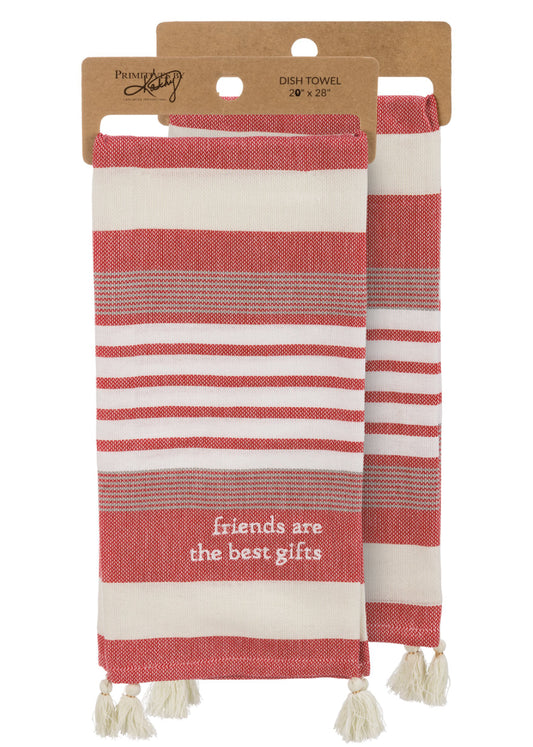 Friends are the BEST Gifts Christmas Kitchen Towel