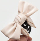 Fabric Bow Hair Claw- small-How Cute is That? Boutique