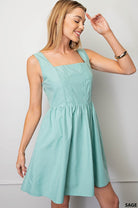 BONNING LINED SIDE POCKET SLEEVELESS DRESS-How Cute is That? Boutique