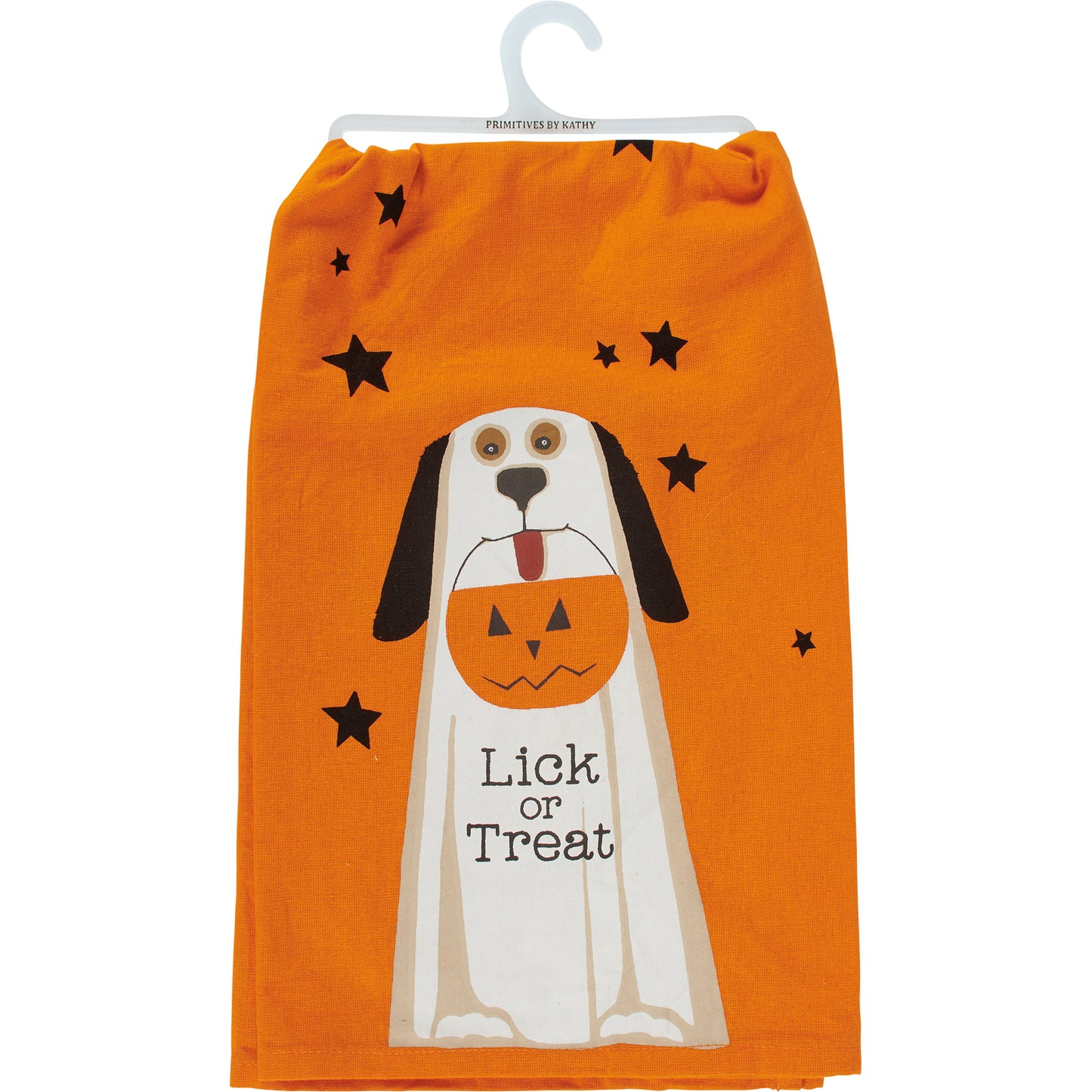 Lick Or Treat Dog Kitchen Towel