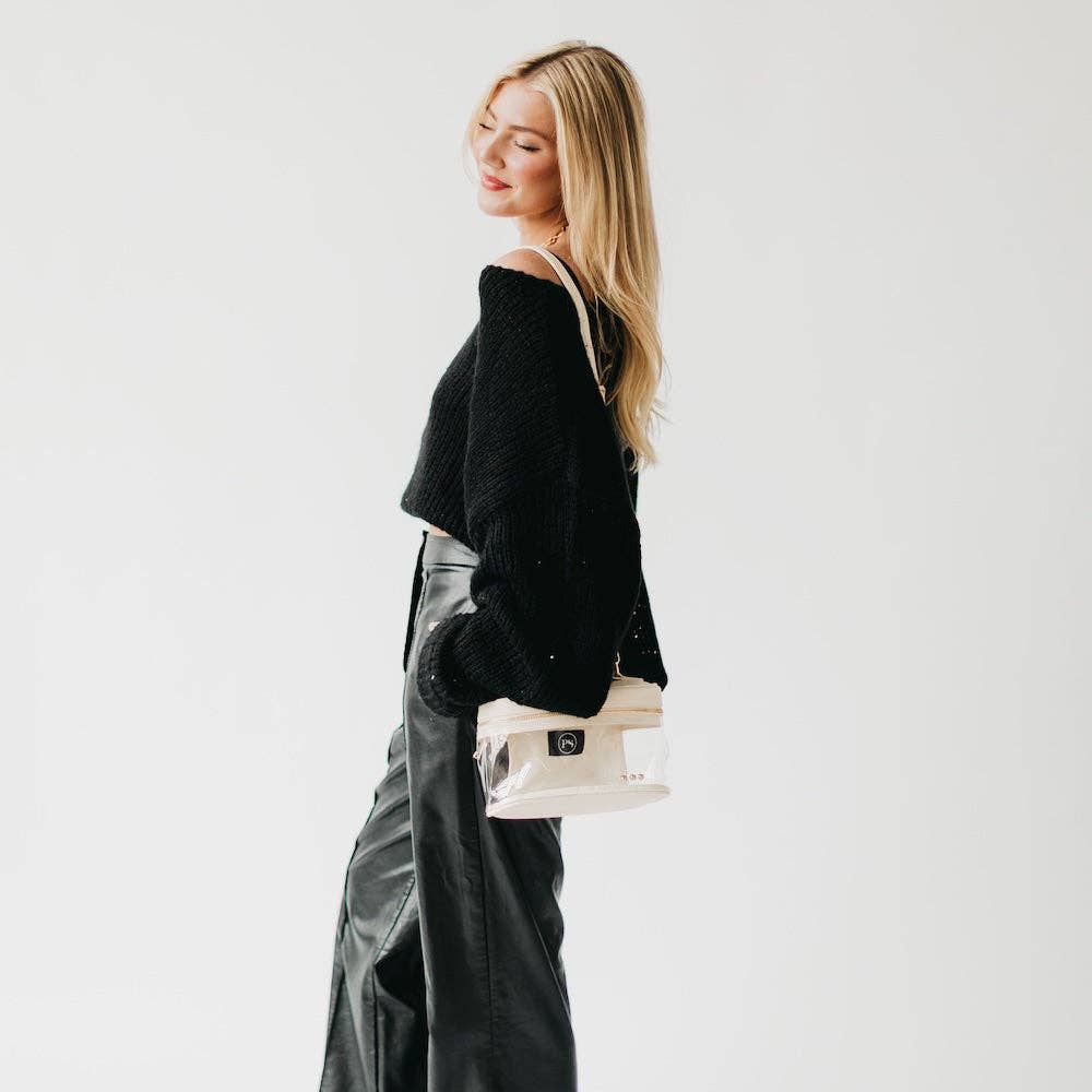 Carissa Clear Crossbody-How Cute is That? Boutique