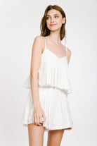 Solid cotton pleated shorts-How Cute is That? Boutique