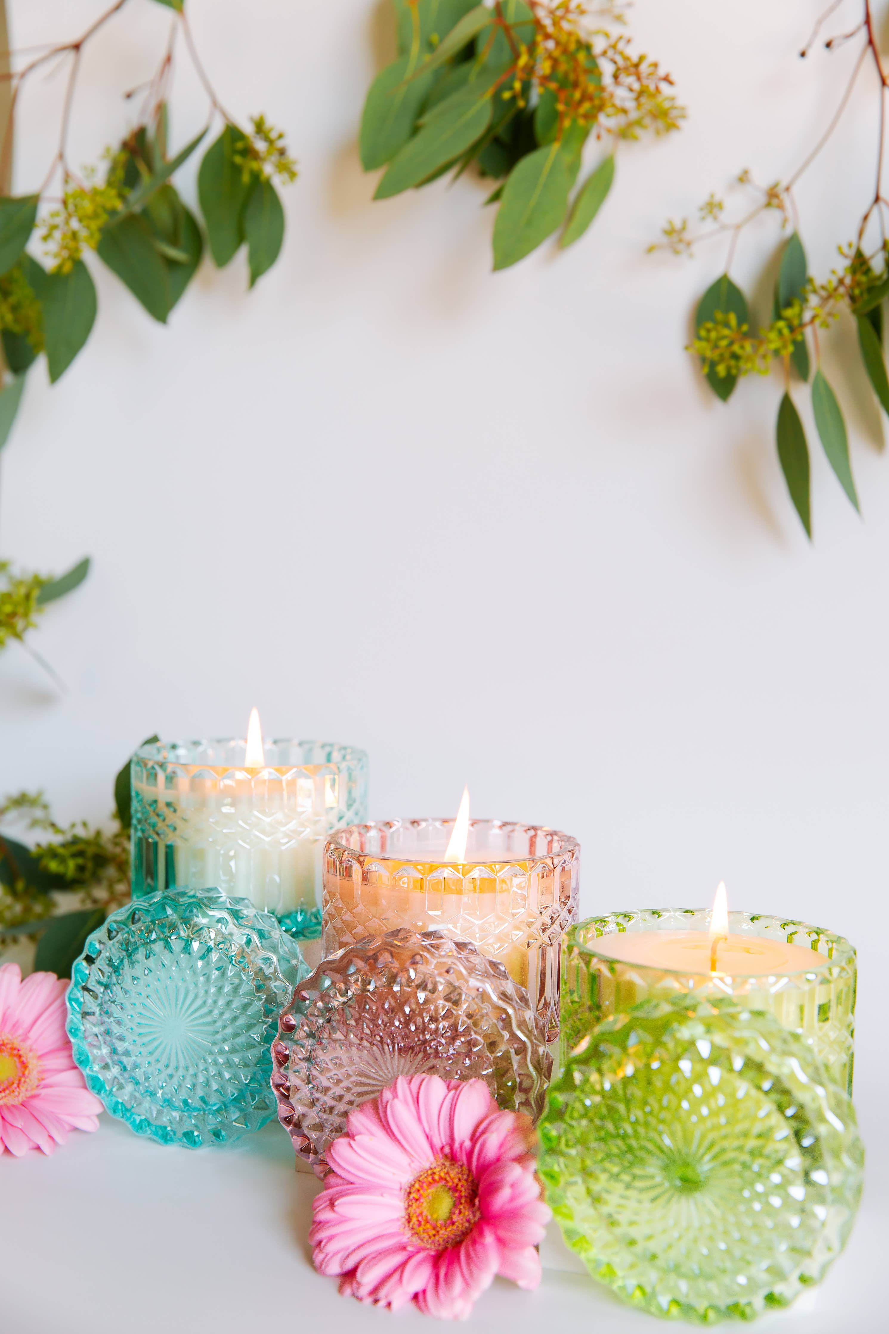 Azure Sands 8oz Petite Shimmer Candle-How Cute is That? Boutique