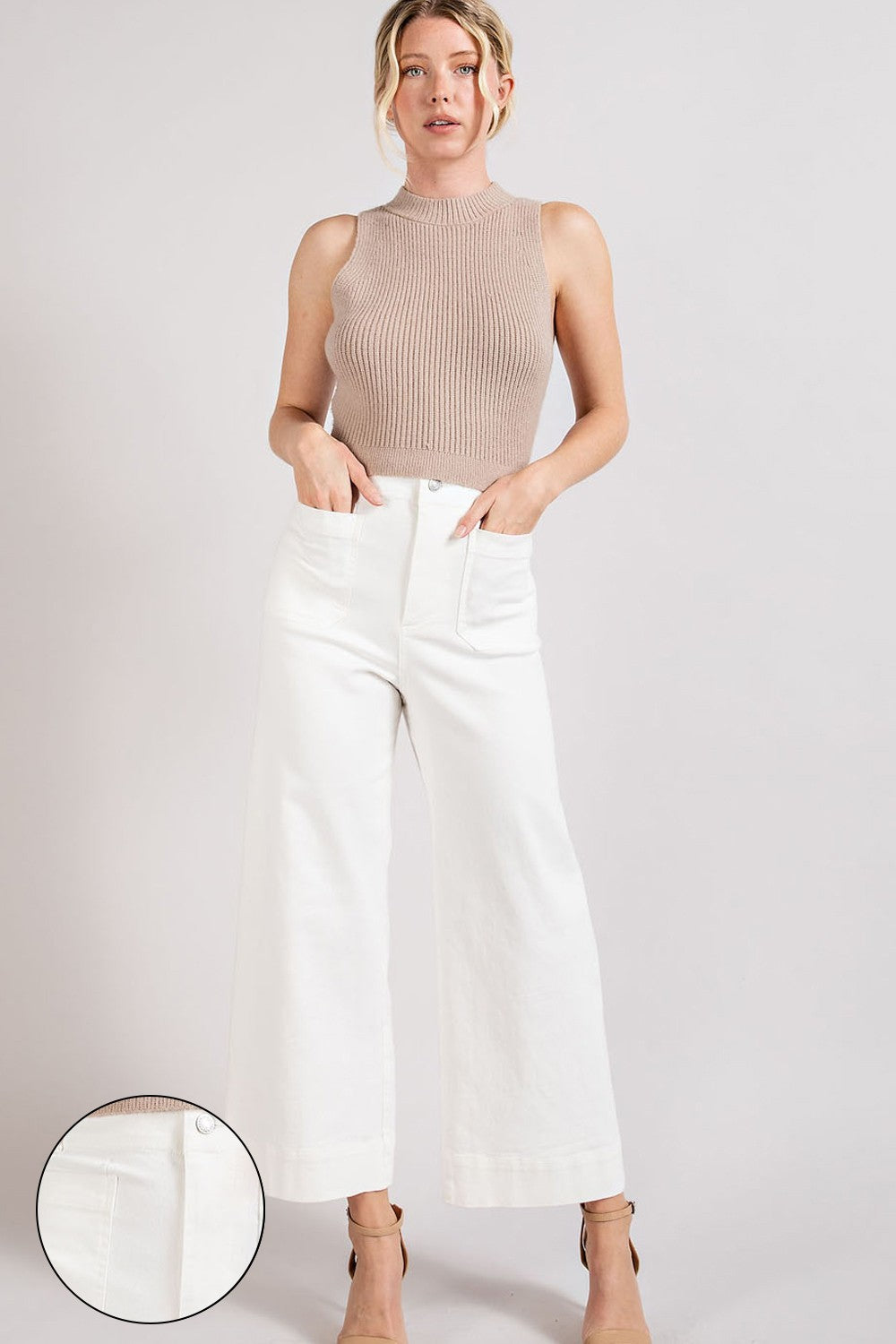 SOFT WASHED WIDE LEG PANTS-How Cute is That? Boutique