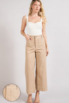 SOFT WASHED WIDE LEG PANTS-How Cute is That? Boutique