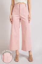 SOFT WASHED WIDE LEG PANTS-How Cute is That? Boutique
