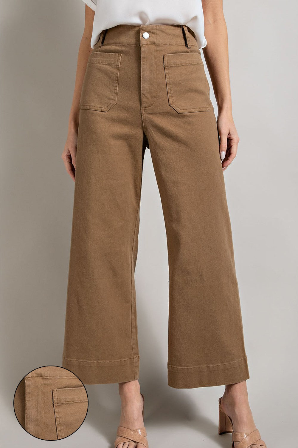 SOFT WASHED WIDE LEG PANTS-How Cute is That? Boutique