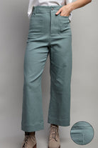 SOFT WASHED WIDE LEG PANTS-How Cute is That? Boutique