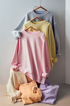Emily Oversized Vintage Wash Sweater-How Cute is That? Boutique