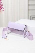 Solid Transparent Crossbody Bag-How Cute is That? Boutique