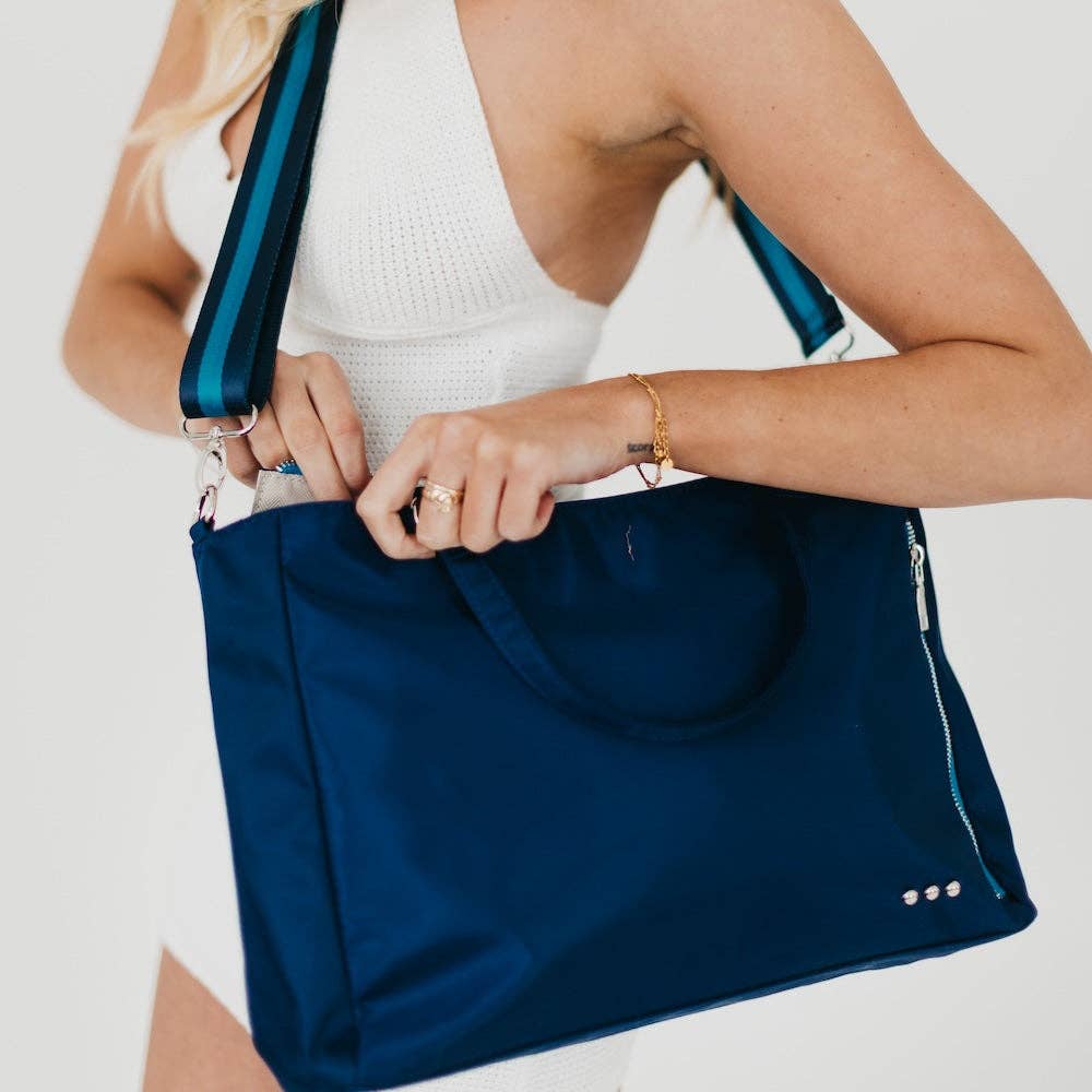 Nina Nylon Organizer Tote Bag-How Cute is That? Boutique